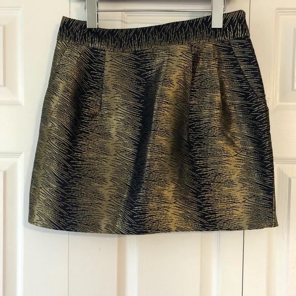 Jupe En Dentelle Bleu Marine Club Monaco Taille US 10 - Neuve Avec Étiquettes, Style Droit & Court
